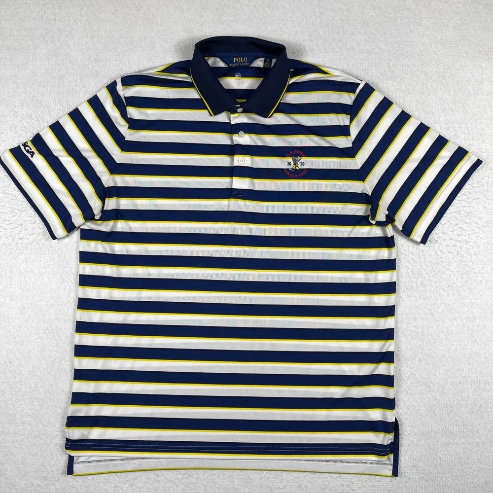 Polo Ralph Lauren Shirt‎ Mens XL US Open Winged Foot Golfer USGA Vacation Travel